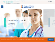 Tablet Screenshot of brodnowski.pl